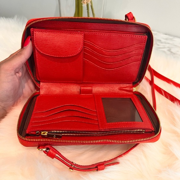 Lauren Ralph Lauren Red large wallet - Picture 3 of 9